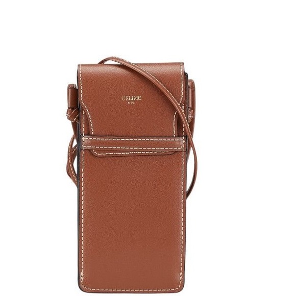 CELINE X HEDI SLIMANE LEATHER CROSSBODY SUNGLASSES OR PHONE...